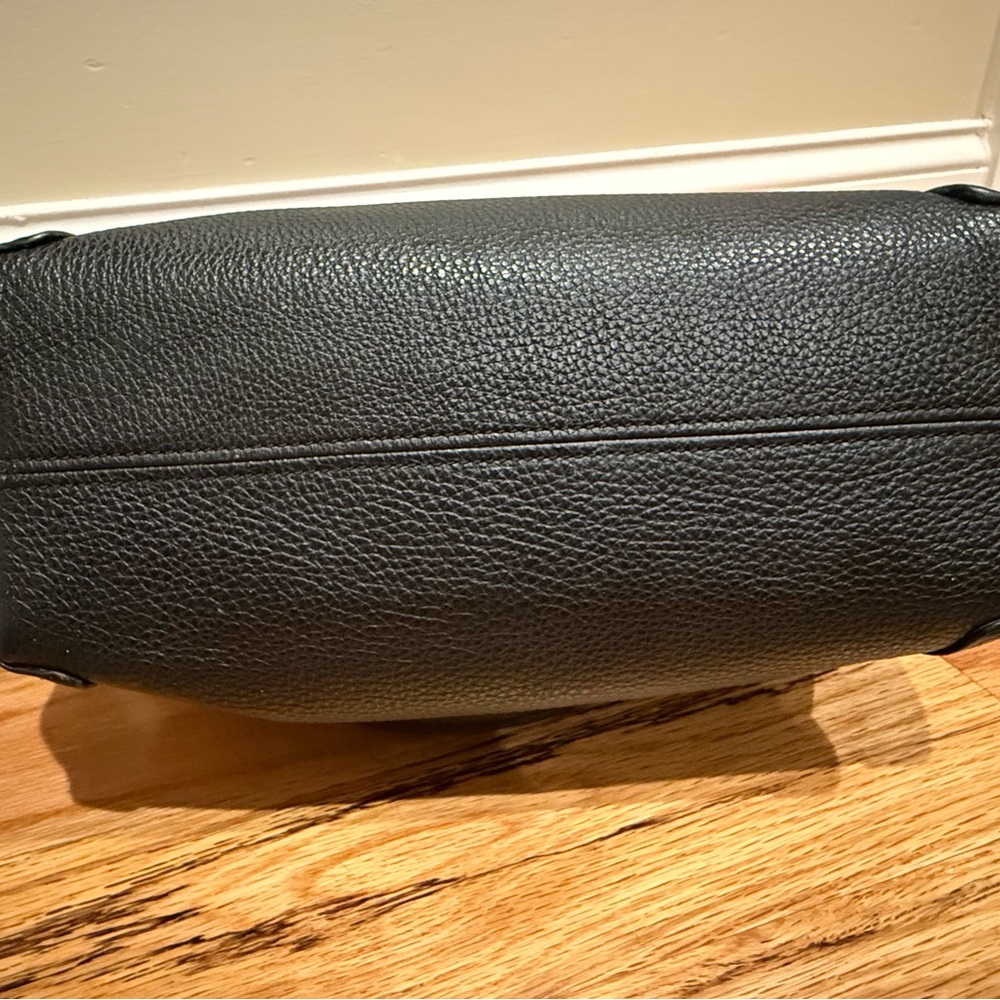 AUTHENTIC Coach Black Kacey Satchel Shoulder Bag (Medium) - Picture 7 of 9
